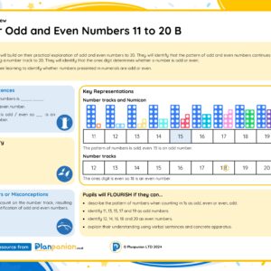 1M028B Master Odd and Even Numbers 21 to 100 B FREE