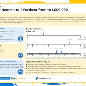 5M011 Master Nearest to / Furthest from to 1,000,000 FREE