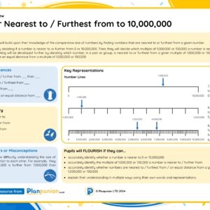 6M009 Master Nearest to / Furthest from to 10,000,000 FREE