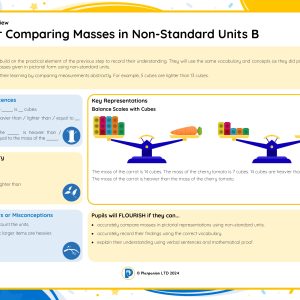 1M042B Master Comparing Masses in Non-Standard Units B