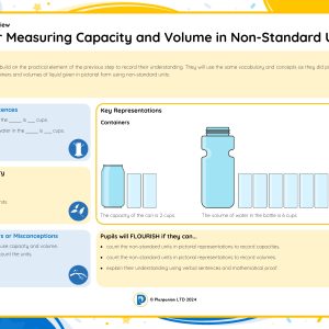 1M048B Master Measuring Capacity and Volume in Non-Standard Units B