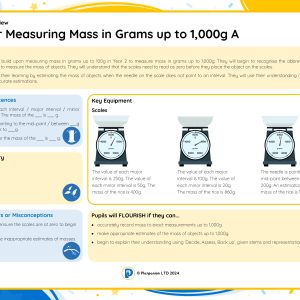 3M033A Master Measuring Mass in Grams up to 1,000g A