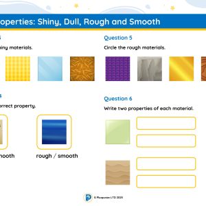 1S04M Master Properties: Shiny, Dull, Rough and Smooth