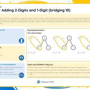 2M062 Master Adding 2-Digits and 1-Digit (bridging 10)
