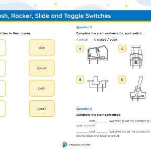 6S04E Master Push, Rocker, Slide and Toggle Switches