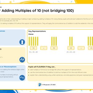 2M063 Master Adding Multiples of 10 (not bridging 100)